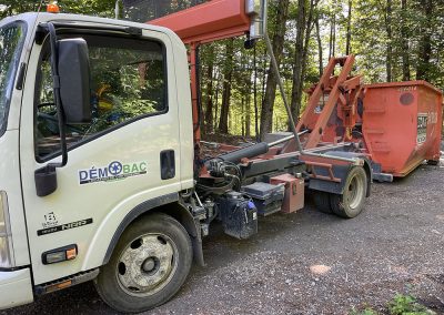 Location de conteneur de 20 verge pour déchet - Location de conteneur Montréal