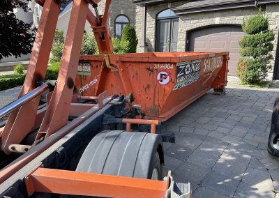 Location de conteneur de 20 verge pour déchet à Montréal - Location de conteneur Montréal