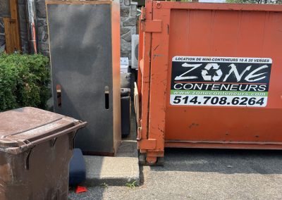 Location de conteneur de divers taille pour travaux de votre maison à Montréal et ses alentours - Location conteneur Montréal