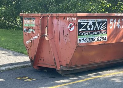 Location de conteneur pour travaux entrepreneurs - Zone Conteneurs Inc. à Montréal - Location de conteneur Montréal