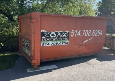 Location de conteneur pour travaux entrepreneurs - Zone Conteneurs Inc. à Montréal et ses environs - Location de conteneur Montréal