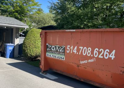 Location de conteneur pour travaux entrepreneurs - Zone Conteneurs Inc. dans la région de Montréal - Location de conteneur Montréal
