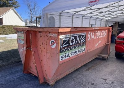 Location de conteneur de toute taille à Mirabel - Location conteneur Montréal