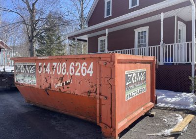 Location de mini conteneur pour petit travaux de rénovations à Dorval - Location Conteneur Montréal