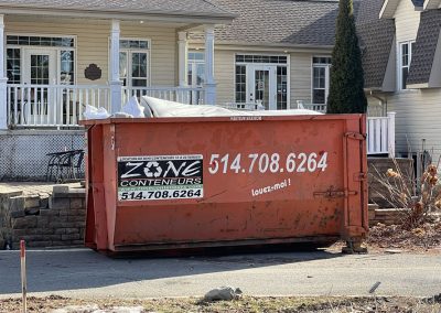 Location de mini conteneur pour petit travaux de rénovations à Mont-tremblant - Location Conteneur Montréal