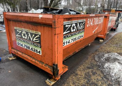 Location de petits conteneurs de chantier pour entrepeneur à Mascouche - Location de conteneur Montréal